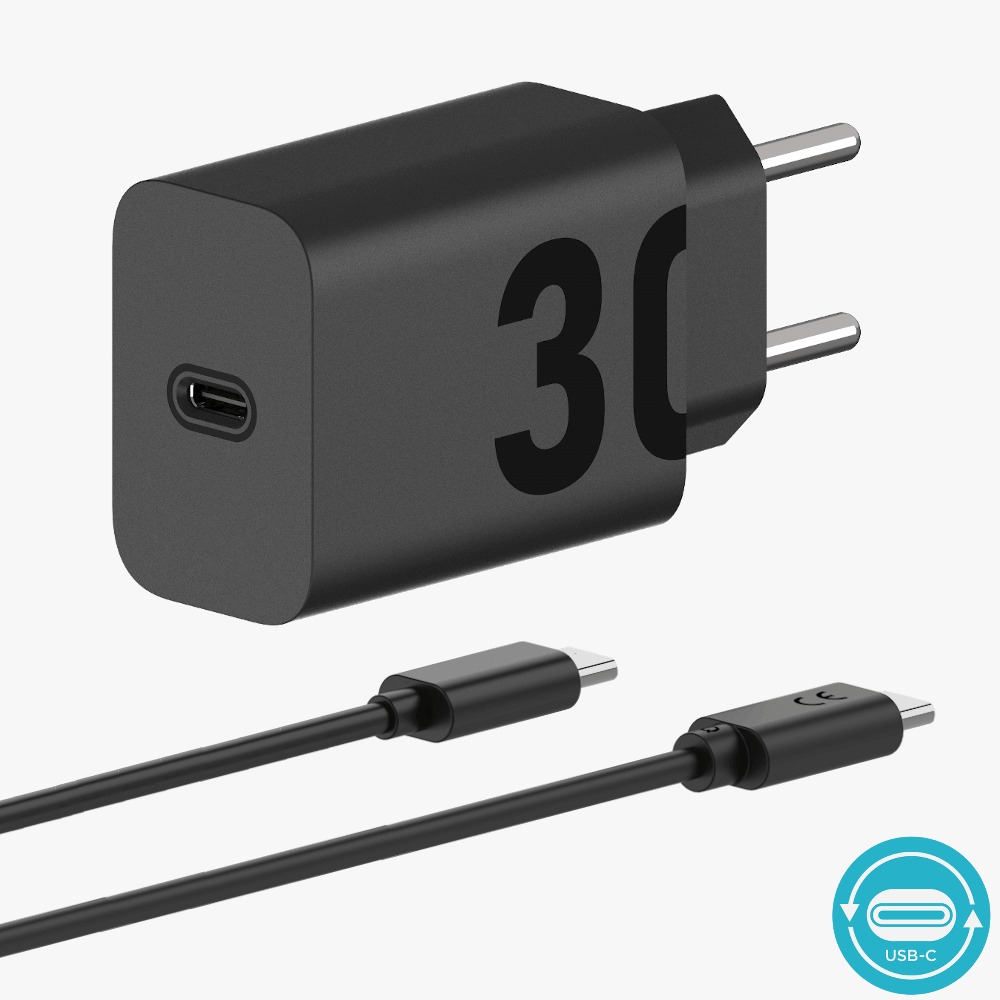 Carregador TurboPower™ 30W - Cabo USB-C